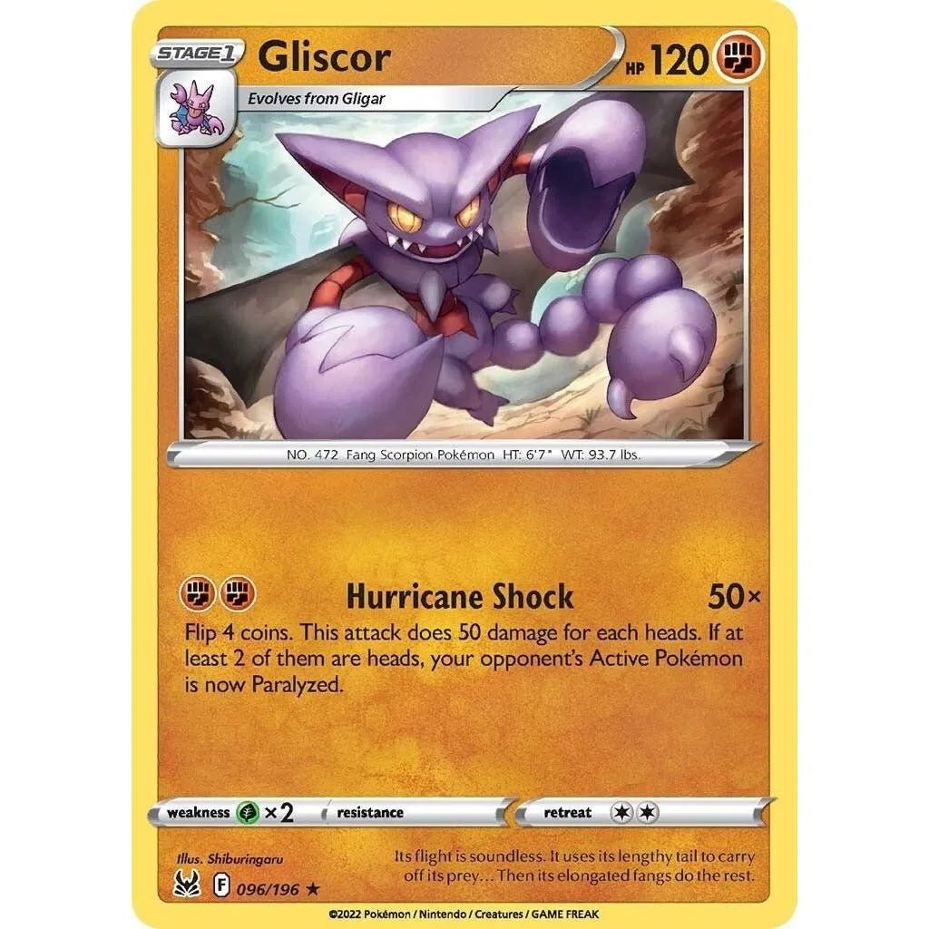 Gliscor (096/196) (SWSH11: Lost Origin) in Malta | LAB7