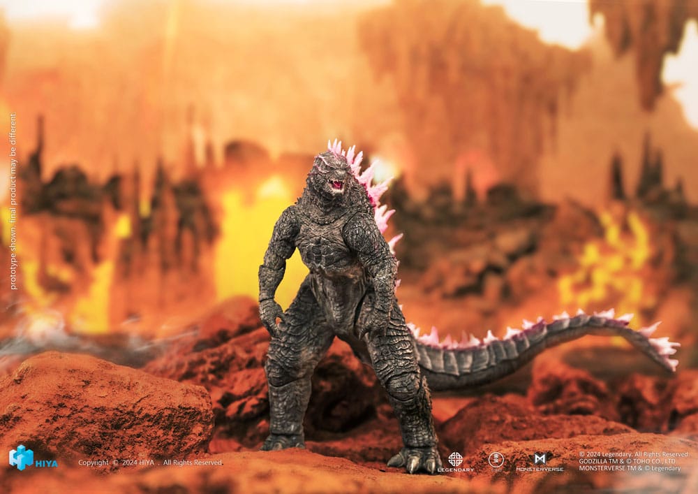 Hiya Godzilla x Kong: The New Empire Godzilla Evolved Figure 18cm by LAB7 Malta, Europe