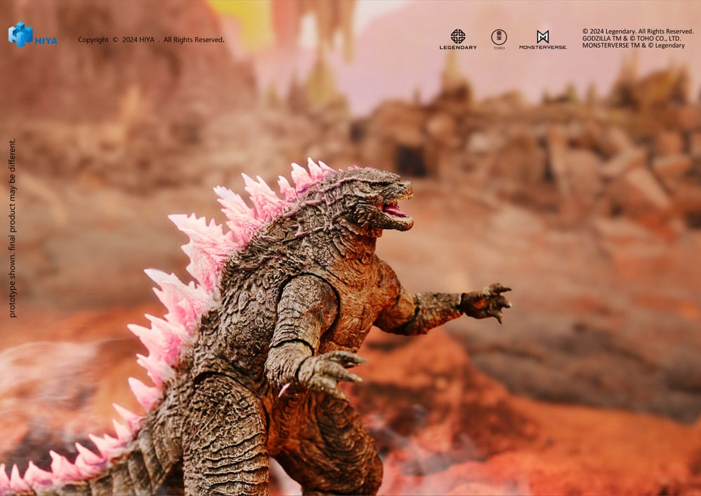 Hiya Godzilla x Kong: The New Empire Godzilla Evolved Figure 18cm by LAB7 Malta, Europe