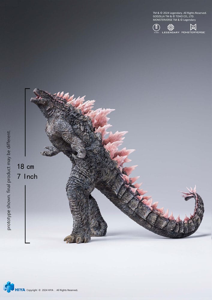 Hiya Godzilla x Kong: The New Empire Godzilla Evolved Figure 18cm by LAB7 Malta, Europe