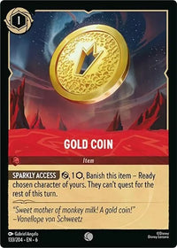 Gold Coin (133/204) (Azurite Sea) in Malta | LAB7