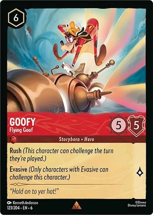 Goofy - Flying Goof (123/204) (Azurite Sea) in Malta | LAB7