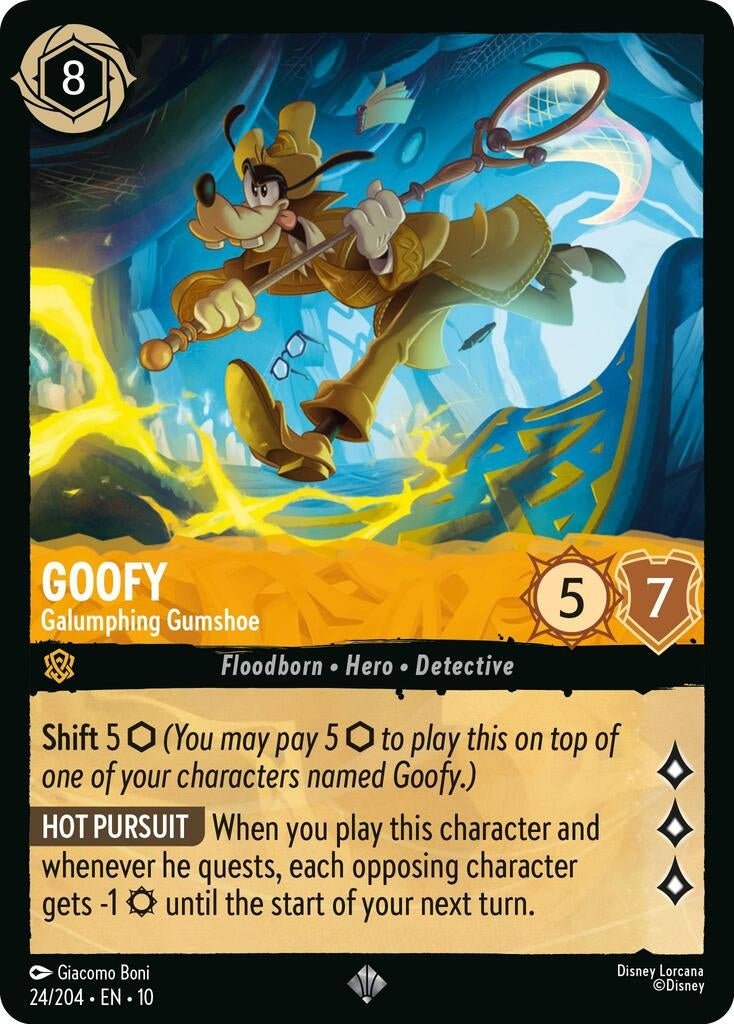 Ravensburger Goofy - Galumphing Gumshoe (24/204) (Whispers in the Well) by LAB7 Malta, Europe