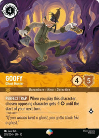 Ravensburger Goofy - Ghost Hunter (Epic) (205/204) (Whispers in the Well) by LAB7 Malta, Europe