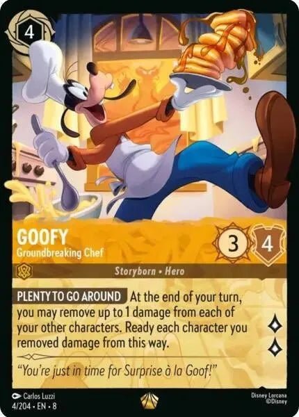 Goofy - Groundbreaking Chef (4/204) (Reign of Jafar) in Malta | LAB7