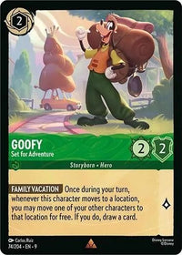Goofy - Set for Adventure (74/204) (Fabled) in Malta | LAB7