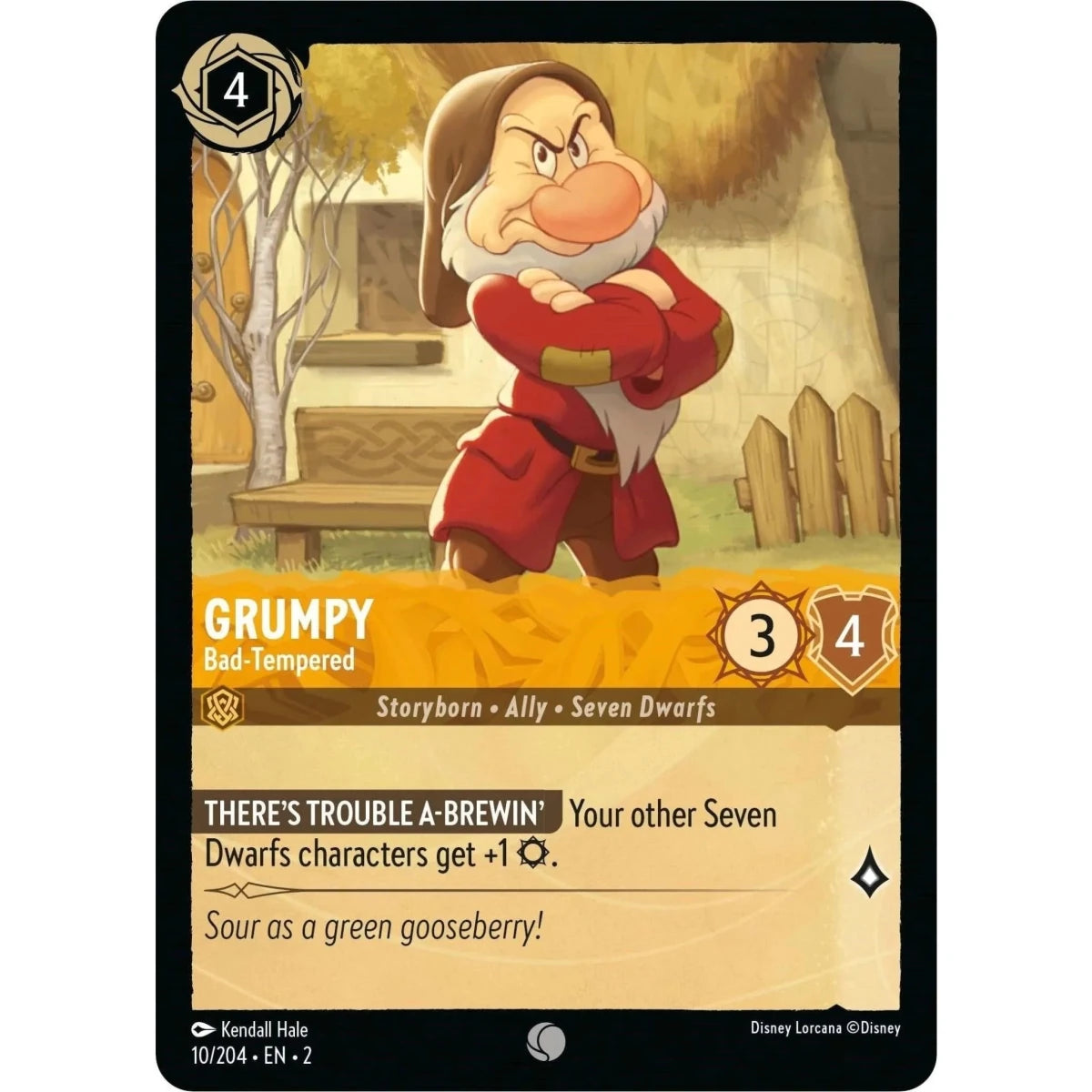 Grumpy - Bad-Tempered (10/204) (Rise of the Floodborn) in Malta | LAB7