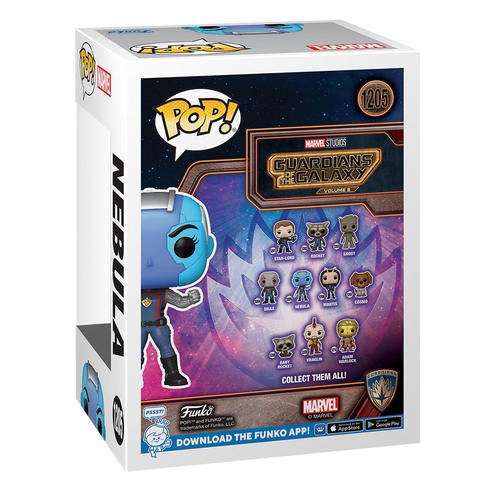 Funko Guardians of the Galaxy Vol. 3 POP! Vinyl Figure Nebula 1205 by LAB7 Malta, Europe