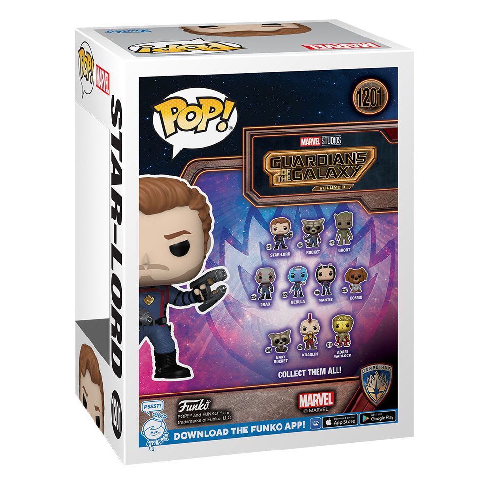 Funko Guardians of the Galaxy Vol. 3 POP! Vinyl Figure Star - Lord 1201 by LAB7 Malta, Europe