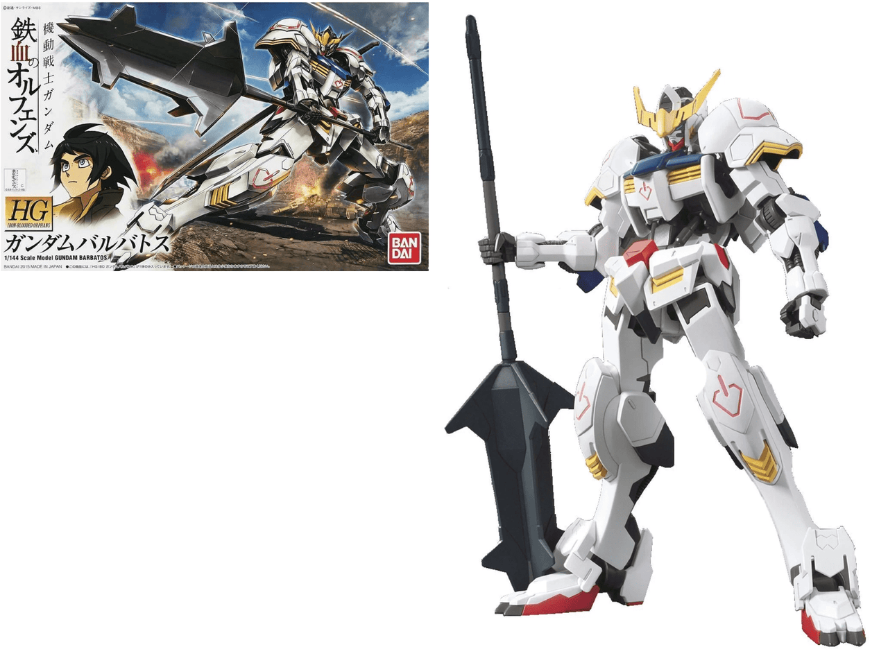 Bandai Gundam HG 1/144 Barbatos Model Kit – Iron - Blooded Orphans by LAB7 Malta, Europe