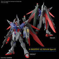 Bandai GUNDAM - HG 1/144 Destiny Gundam Spec II & Zeus silhouette by LAB7 Malta, Europe