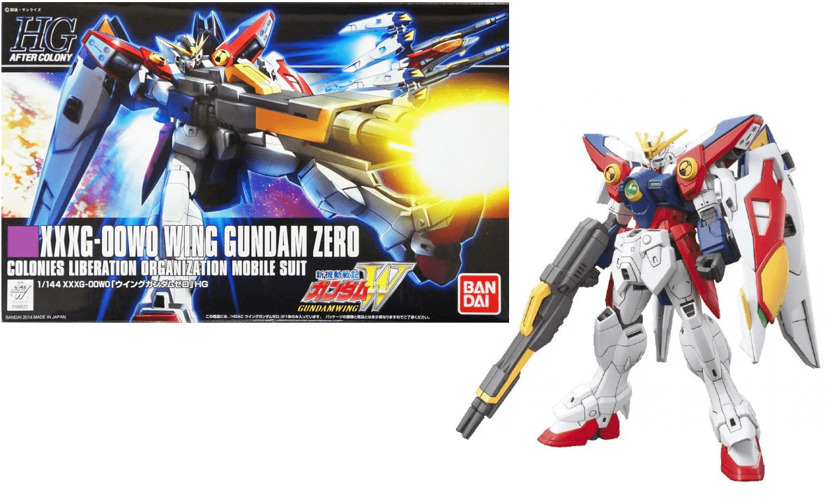 Bandai GUNDAM - HGAC Wing Gundam Zero - Model Kit 13cm by LAB7 Malta, Europe