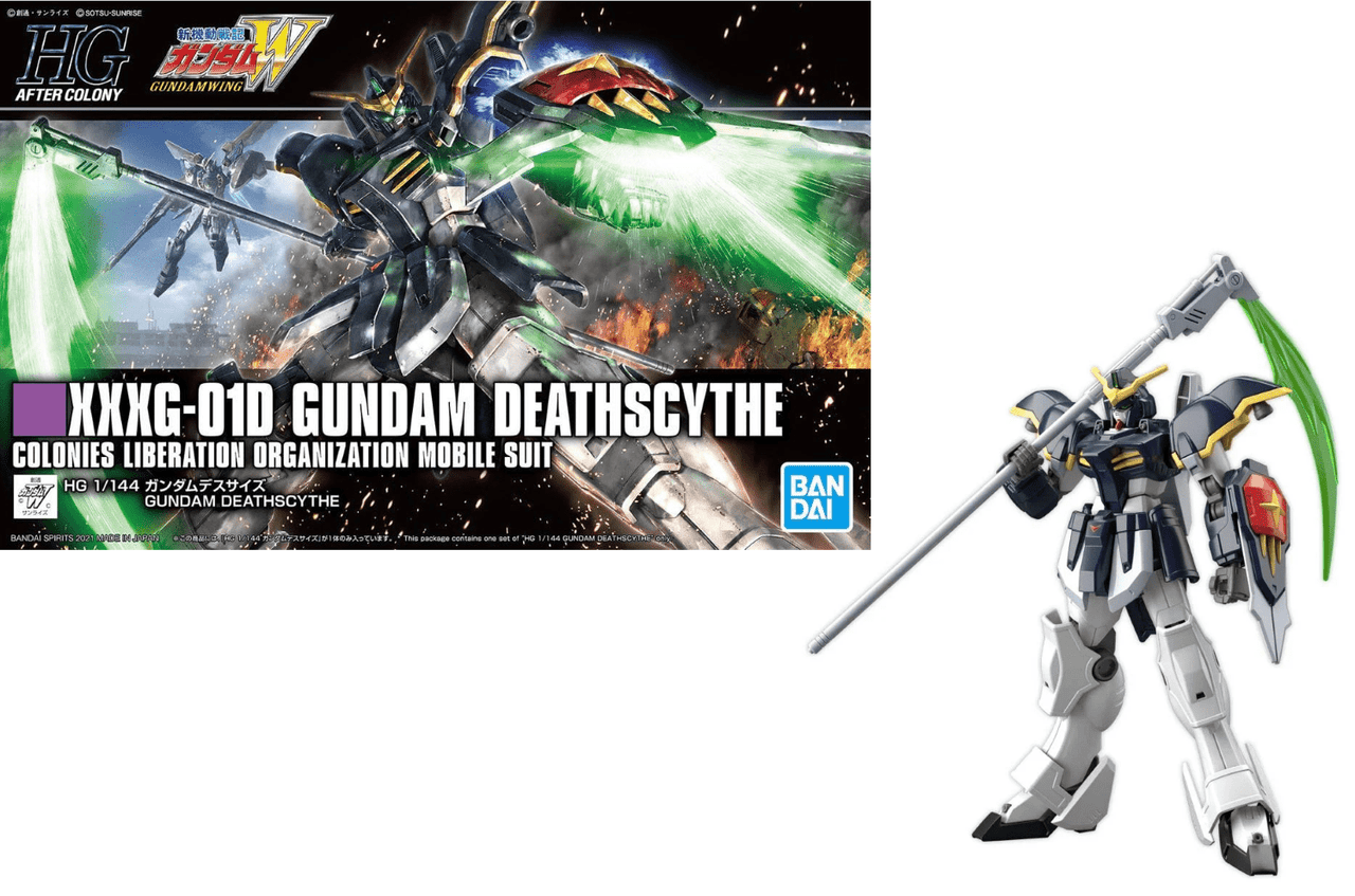 Bandai GUNDAM - HGUC 1/144 Gundam Deathscythe - Model Kit by LAB7 Malta, Europe