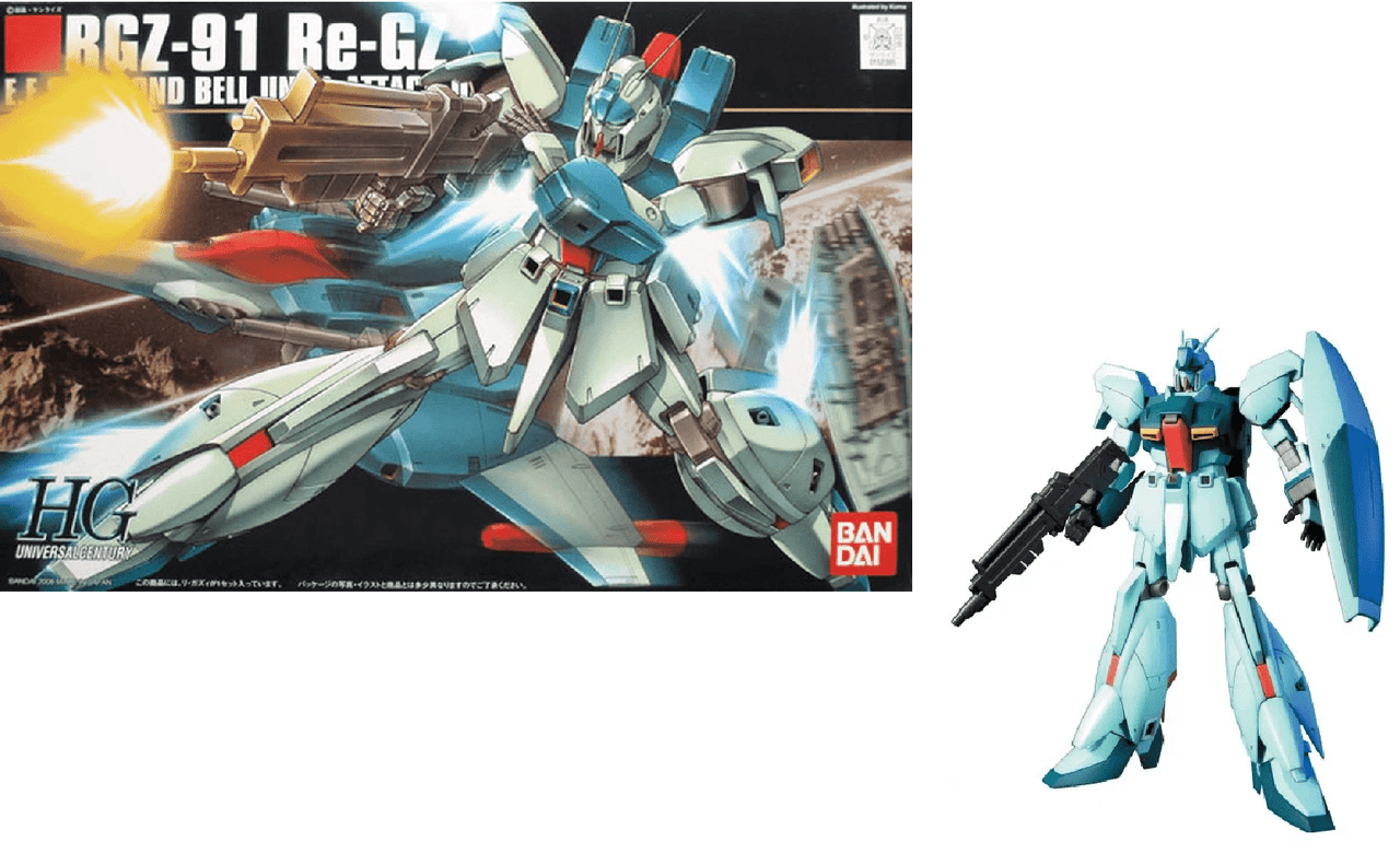 Bandai GUNDAM - HGUC 1/144 Re - GZ RGZ - 91 - Model Kit by LAB7 Malta, Europe