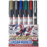 Gundam Marker GMS-121 Metallic Set – Model Kit Paint Pens in Malta | LAB7
