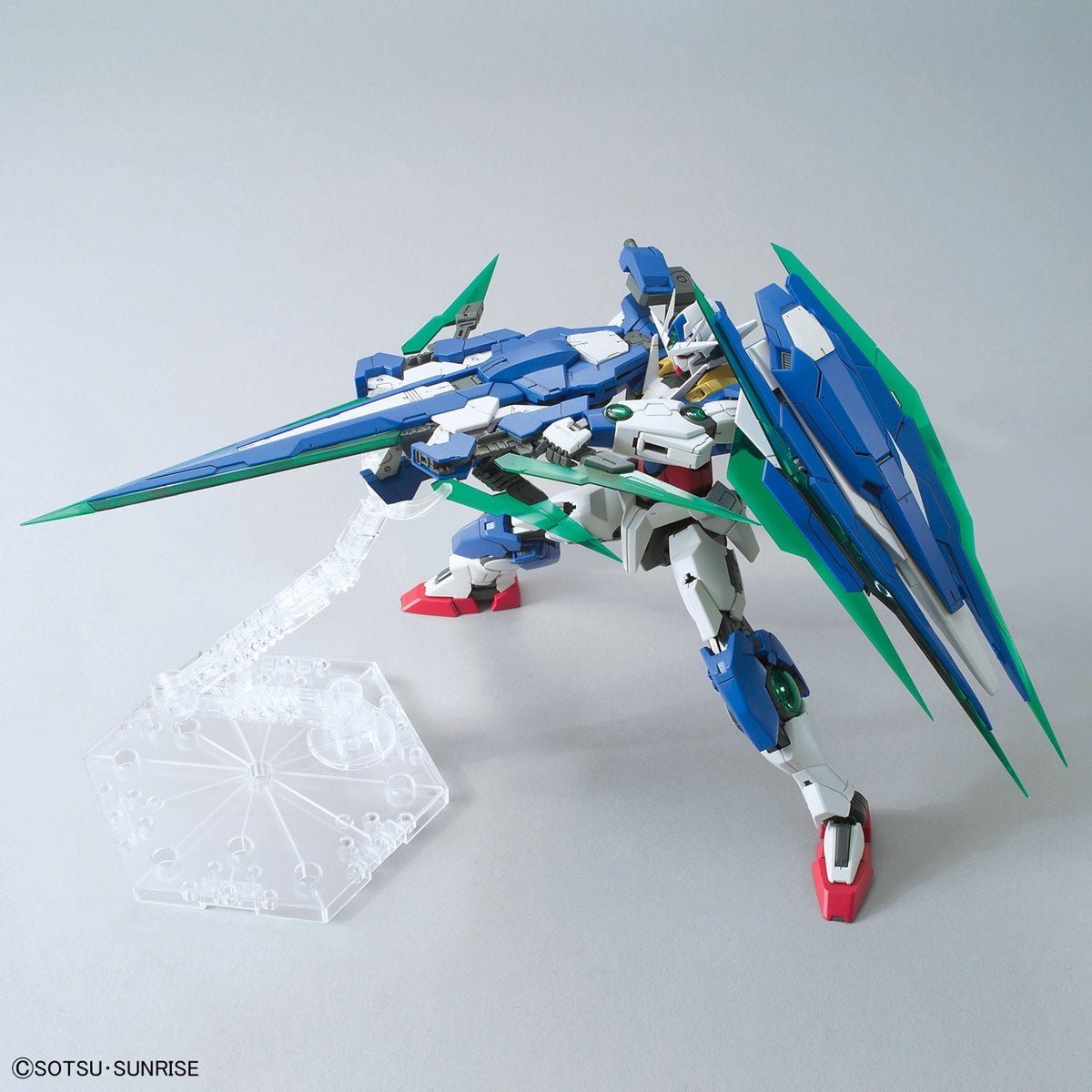 Bandai Gundam MG 1/100 00 QAN(T) Full Saber Model Kit - Bandai by LAB7 Malta, Europe