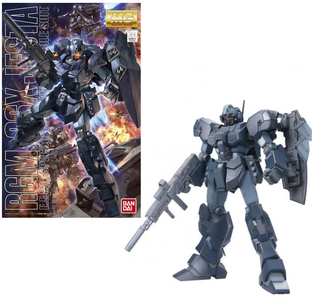 Bandai GUNDAM - MG 1/100 Jesta - Model Kit - 18cm by LAB7 Malta, Europe