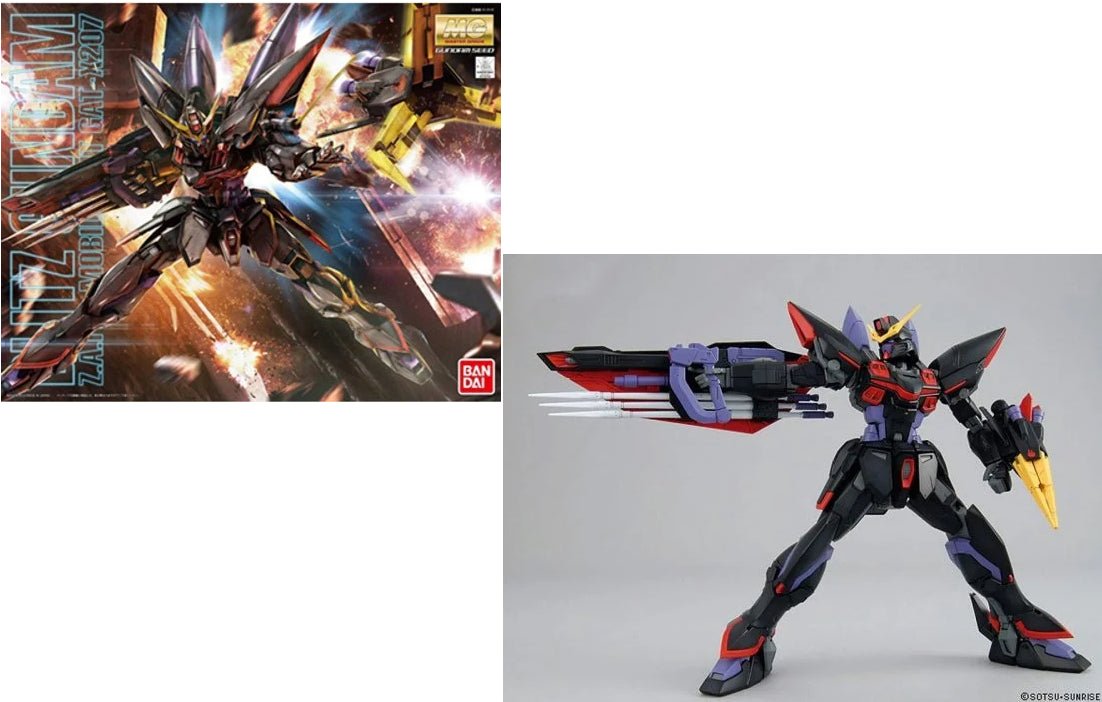 Bandai GUNDAM - MG 1/100 Seed GAT - X207 Blitz Gundam Z.A.F.T. - Model Kit by LAB7 Malta, Europe