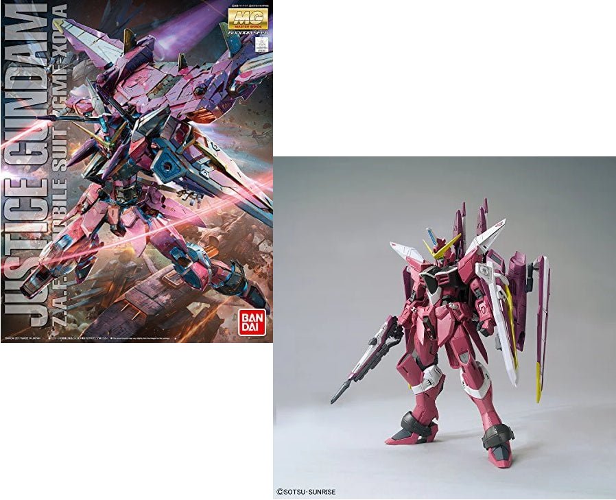 Bandai Bandai GUNDAM - MG Justice Gundam 1/100 - Model Kit by LAB7 Malta, Europe