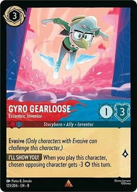 Gyro Gearloose - Eccentric Inventor (123/204) (Reign of Jafar) in Malta | LAB7