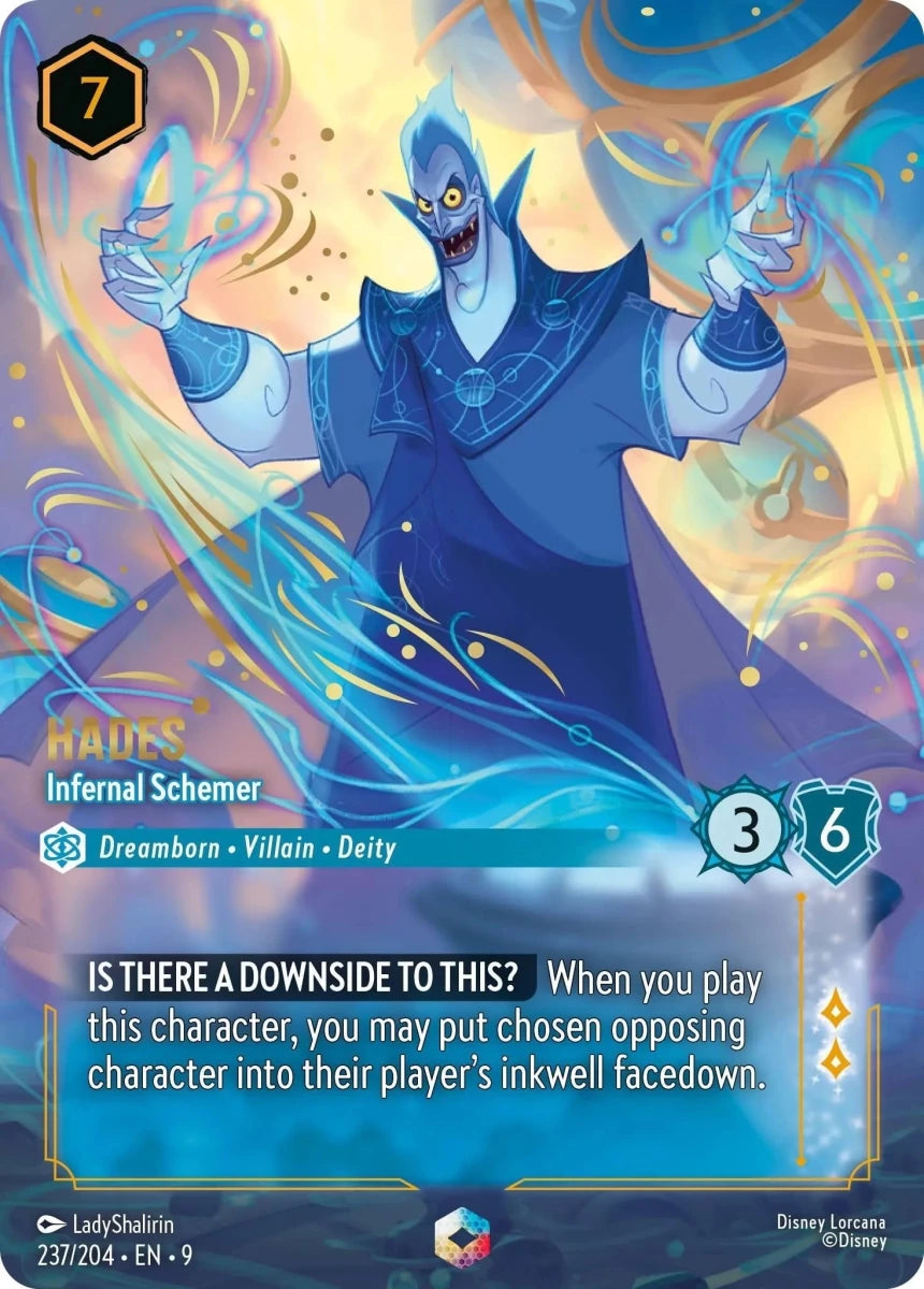 Hades - Infernal Schemer (Enchanted) (237/204) (Fabled) in Malta | LAB7