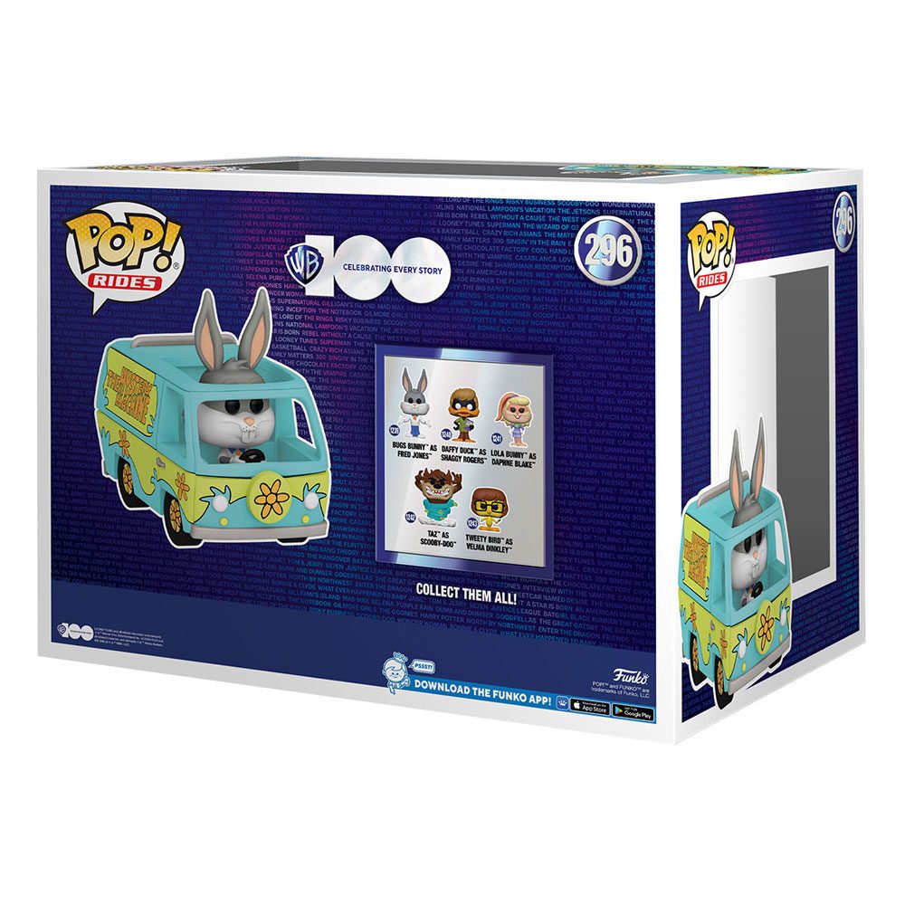 Funko Hanna - Barbera POP! Rides Super Deluxe Vinyl Figure Mystery Machine w/Bugs 296 by LAB7 Malta, Europe