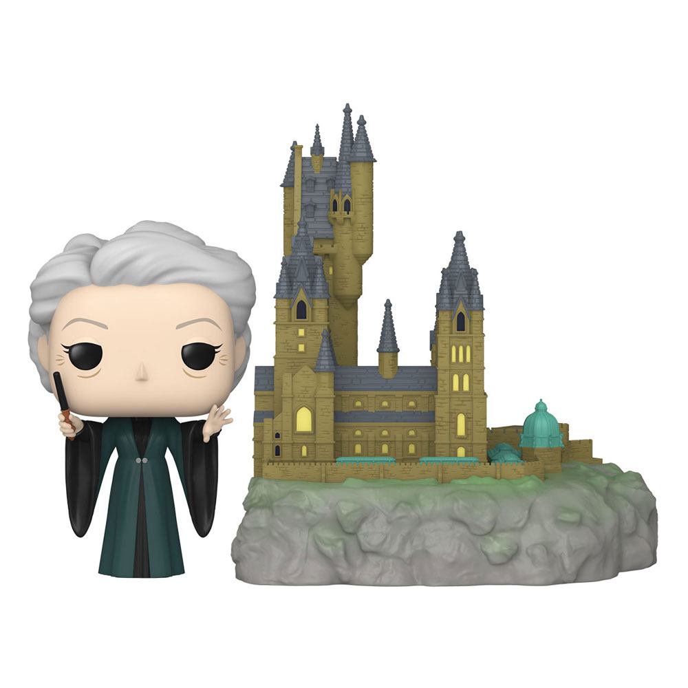 Funko Harry Potter - Minerva McGonagall w/ Hogwarts Pop! Town Vinyl 33 by LAB7 Malta, Europe