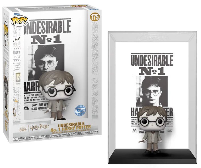 Funko Harry Potter POP Display Case 175 - Harry "Wanted Poster" Undesirable No. 1 by LAB7 Malta, Europe