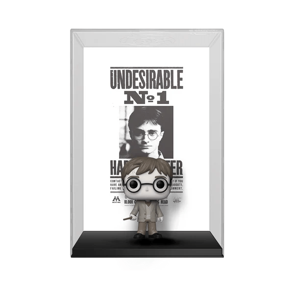 Funko Harry Potter POP Display Case 175 - Harry "Wanted Poster" Undesirable No. 1 by LAB7 Malta, Europe