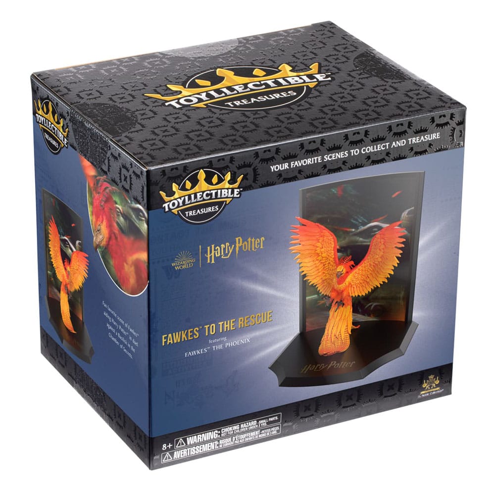 Noble Collection Harry Potter Toyllectible Treasure Statue Fawkes to the Rescue 13 cm by LAB7 Malta, Europe