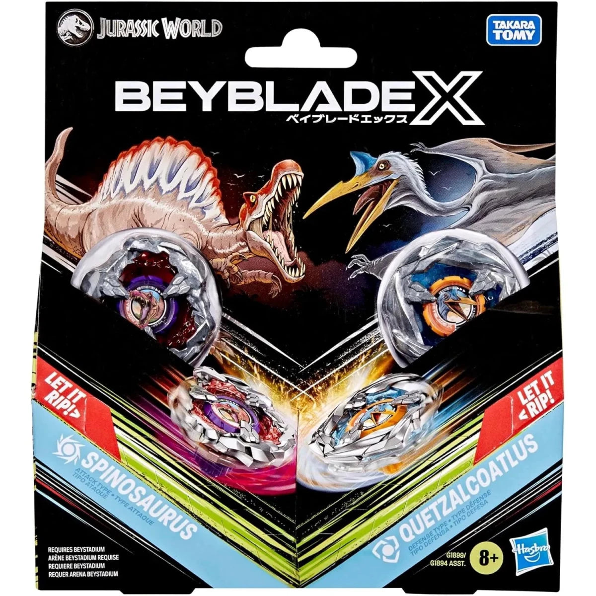 Hasbro Beyblade X Spinosaurus Quetzalcoatlus – Battle Top in Malta | LAB7
