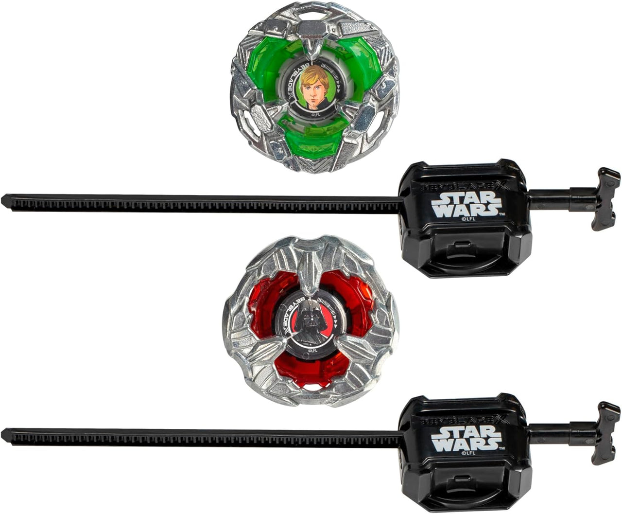Hasbro Hasbro Beyblade X Star Wars Luke & Darth Vader Dual Pack 4 - 80B 4 - 60P by LAB7 Malta, Europe