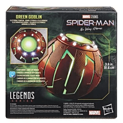 Hasbro Hasbro Marvel Legends Green Goblin Pumpkin Bomb Replica by LAB7 Malta, Europe