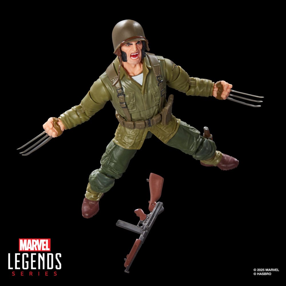 Hasbro Marvel Legends – Wolverine (WWII Logan) Action Figure 15 cm by LAB7 Malta, Europe