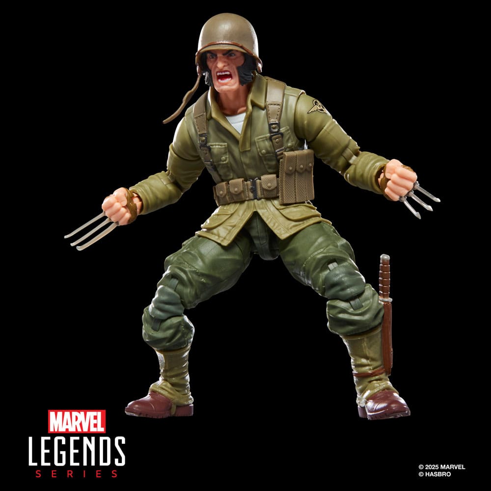 Hasbro Marvel Legends – Wolverine (WWII Logan) Action Figure 15 cm by LAB7 Malta, Europe