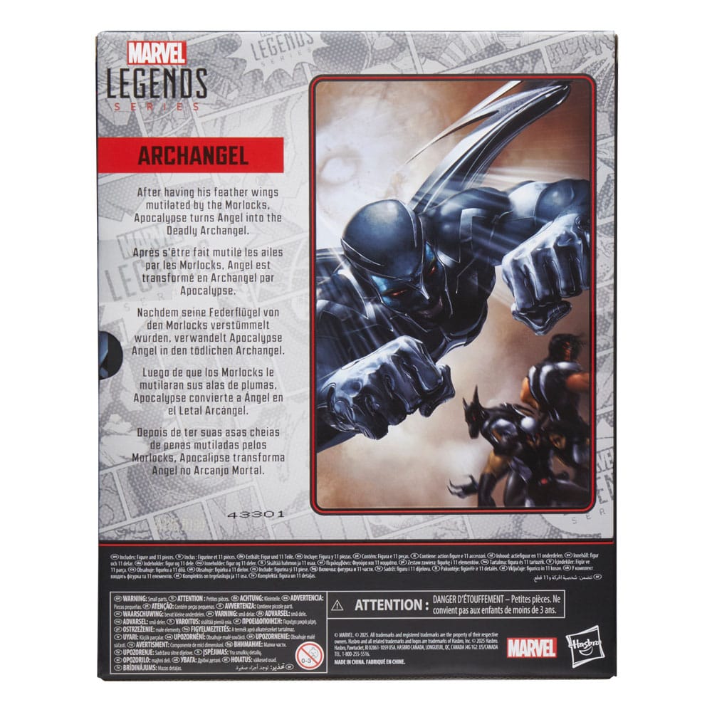 Hasbro Marvel Legends X - Force Archangel Action Figure by LAB7 Malta, Europe