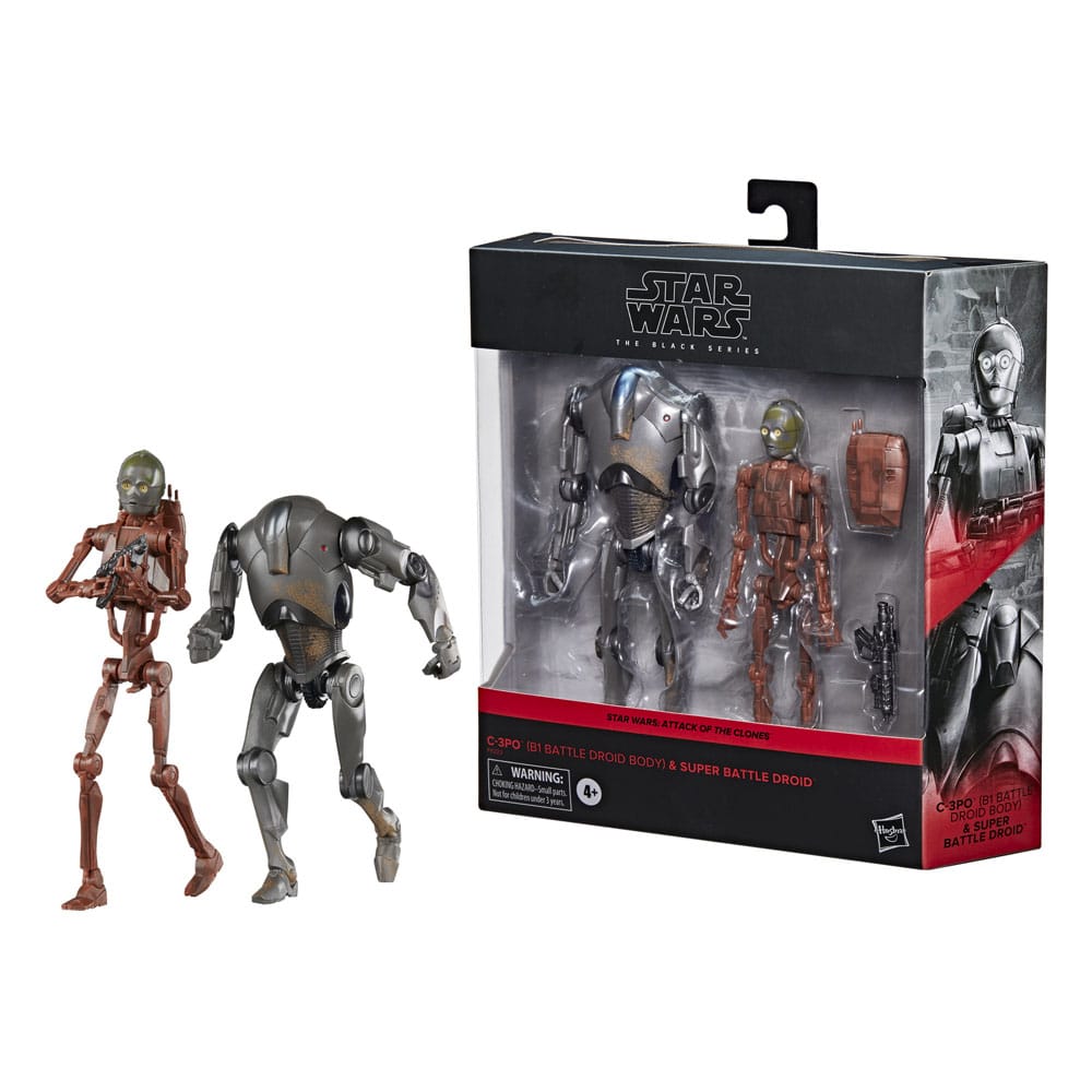 Hasbro Star Wars Black Series C - 3PO & Battle Droid 2 - Pack by LAB7 Malta, Europe