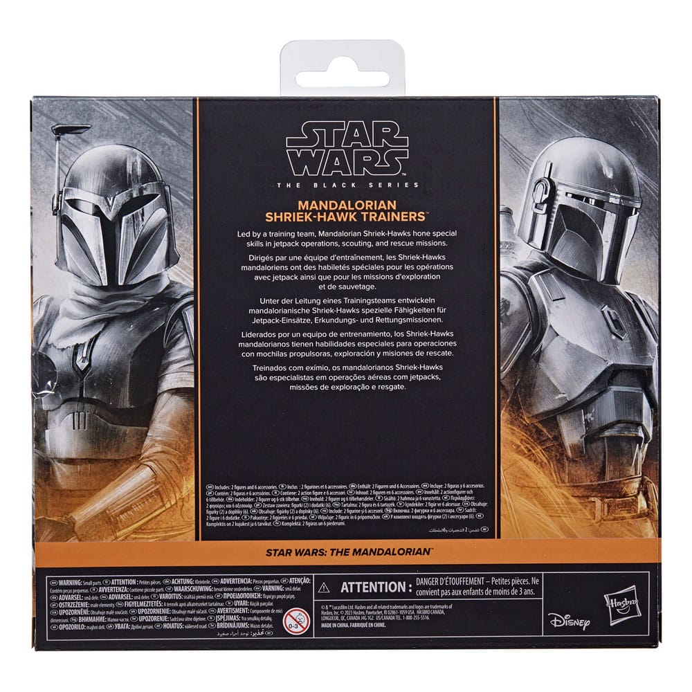 Hasbro Star Wars Black Series Mandalorian Shriek - Hawk Trainers 2 - Pack by LAB7 Malta, Europe