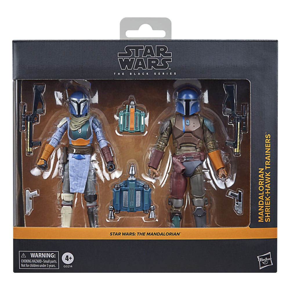 Hasbro Star Wars Black Series Mandalorian Shriek - Hawk Trainers 2 - Pack by LAB7 Malta, Europe