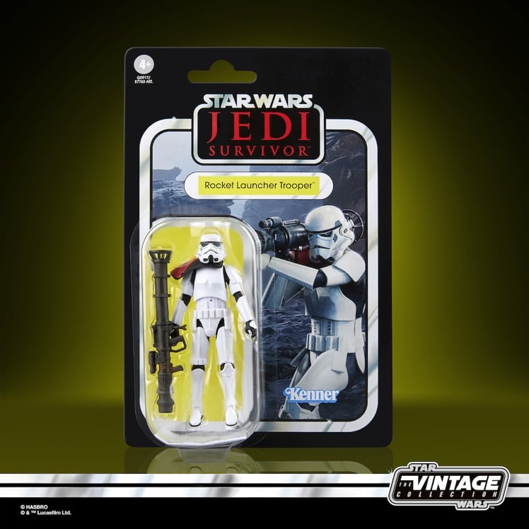 Hasbro Hasbro Star Wars Jedi Survivor Rocket Launcher Trooper – Vintage Collection Figure 10cm by LAB7 Malta, Europe