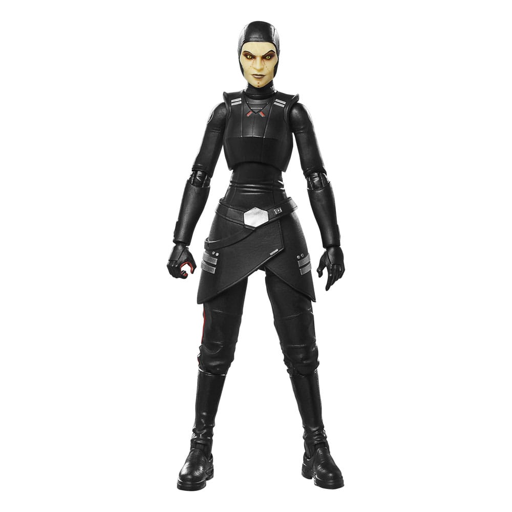 Hasbro Star Wars Black Series Seventh Sister Inquisitor 15cm action figure in a front-facing pose wearing black armor.