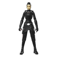 Hasbro Star Wars Black Series Seventh Sister Inquisitor 15cm action figure in a front-facing pose wearing black armor.