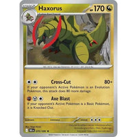 Pokemon Haxorus (070/086) (SV: Black Bolt) by LAB7 Malta, Europe