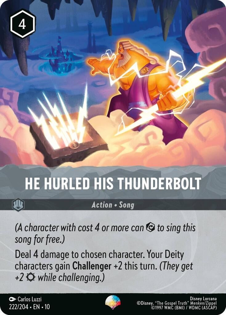 He Hurled His Thunderbolt (Epic) (222/204) (Whispers in the Well) in Malta | LAB7