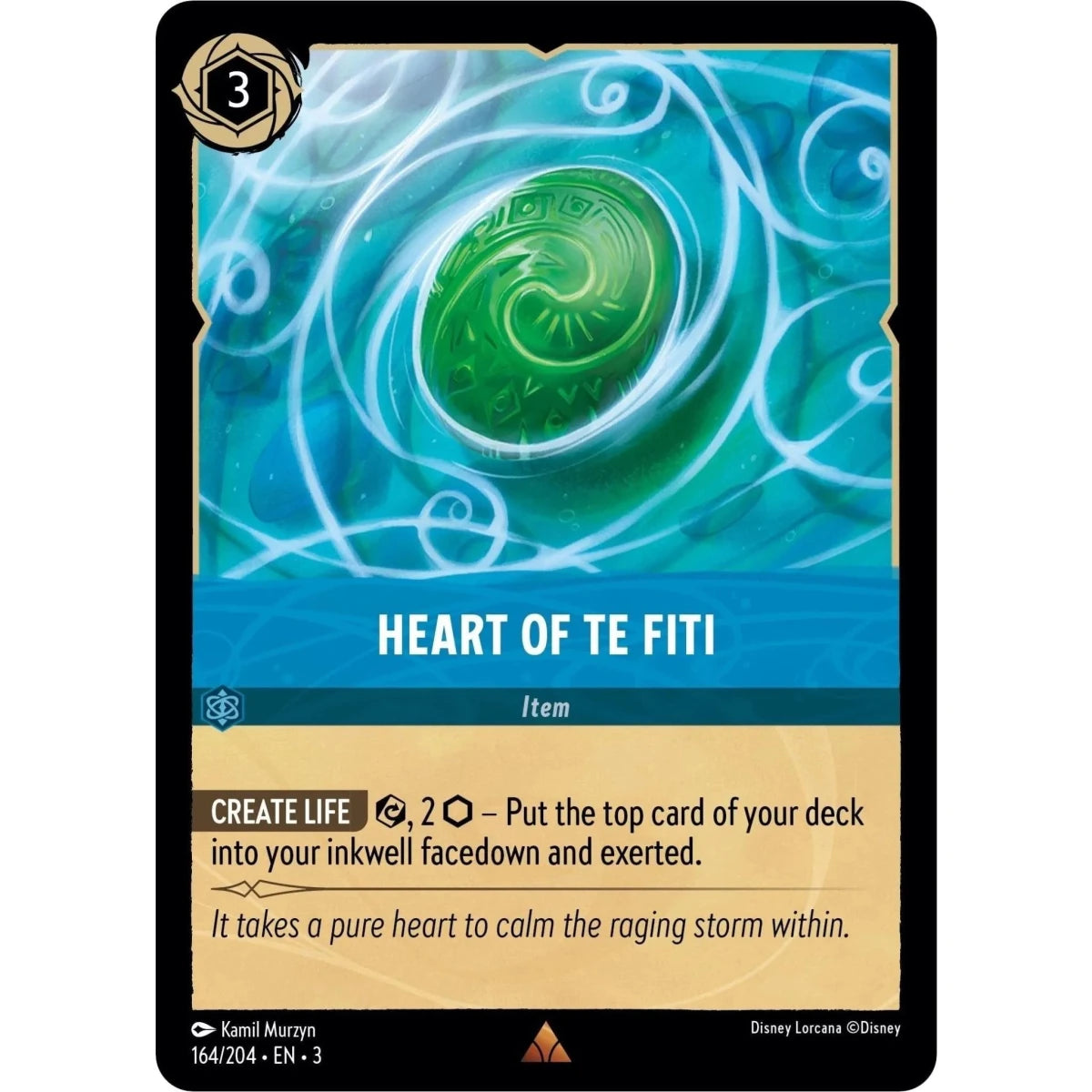 Heart of Te Fiti (164/204) (Into the Inklands) in Malta | LAB7