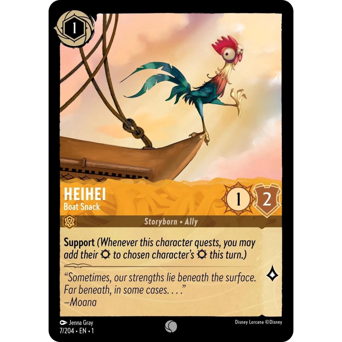 Heihei - Boat Snack (7/204) (The First Chapter) in Malta | LAB7