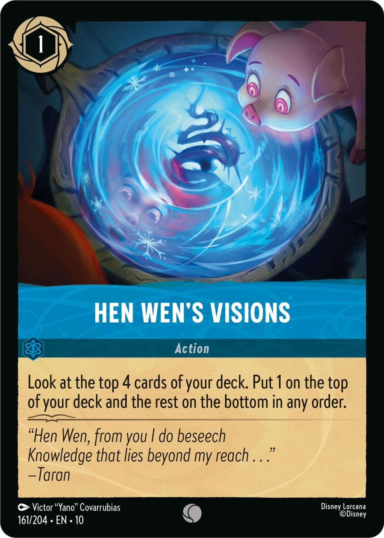 Ravensburger Hen Wen's Visions (161/204) (Whispers in the Well) by LAB7 Malta, Europe