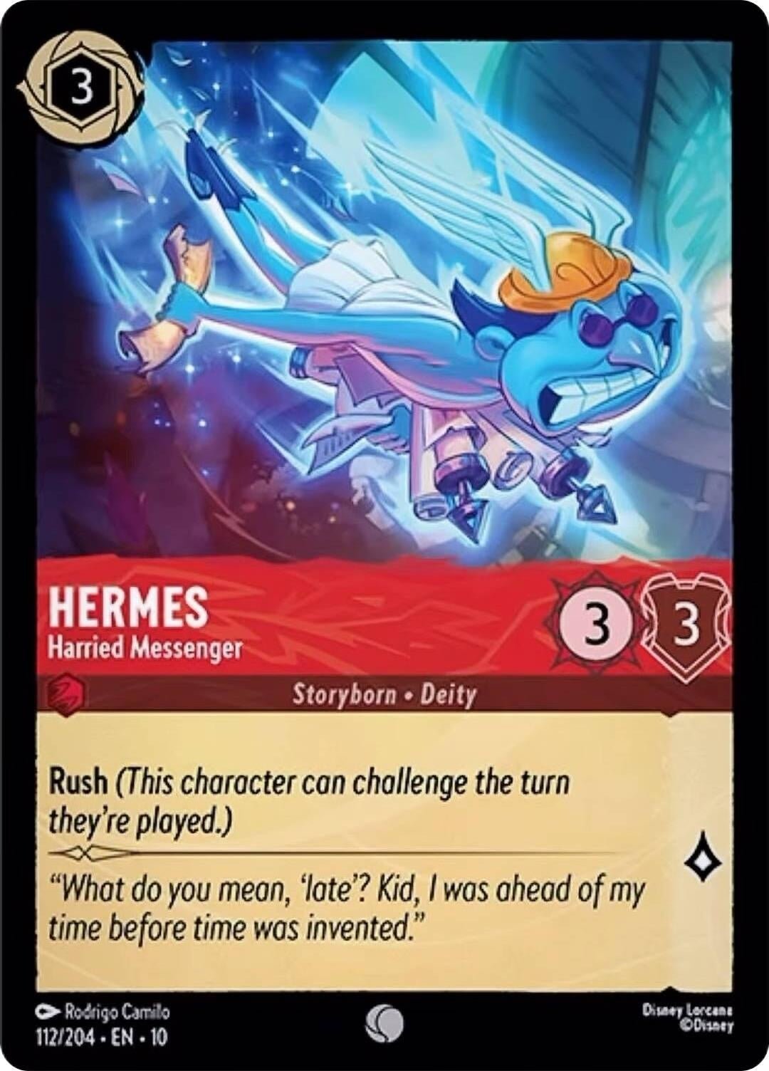 Ravensburger Hermes - Harried Messenger (112/204) (Whispers in the Well) by LAB7 Malta, Europe