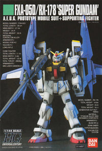 Bandai HGUC 1/144 Super Gundam FXA - 05D/RX - 178 – Zeta Gundam Model Kit by LAB7 Malta, Europe