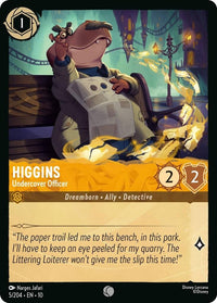 Ravensburger Higgins - Undercover Officer (5/204) (Whispers in the Well) by LAB7 Malta, Europe